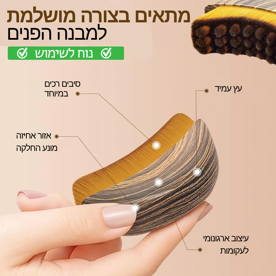 ליפט פייס - מברשת למיצוק והרמת הפנים