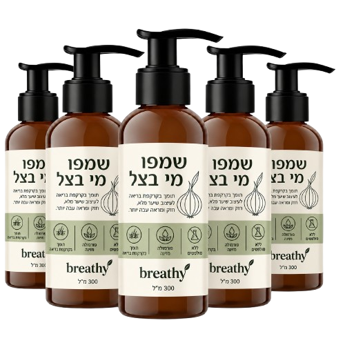 שמפו מי בצל לנשירת שיער