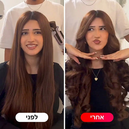 תלתלים מושלמים ב-5 דקות - מכשיר ביתי לסלסול השיער