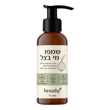 שמפו מי בצל לנשירת שיער