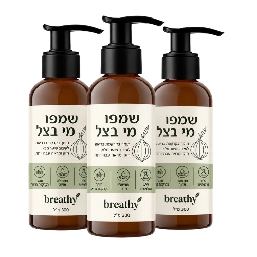 שמפו מי בצל לנשירת שיער